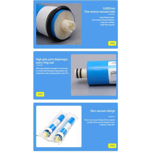 ULP1812-75 GPD Vontron Membrane Household Reverse Osmosis System Parts