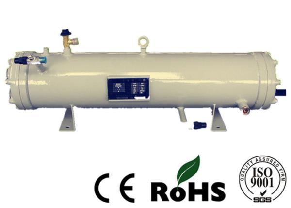 Titanium Tube Shell And Tube Type Heat Exchanger , Water Cooling Heat Exchanger