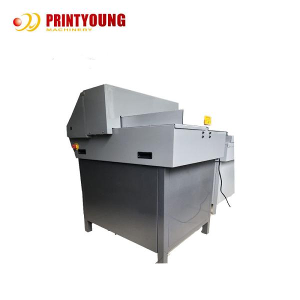 Máquina de corte automática do papel da guilhotina com tela táctil