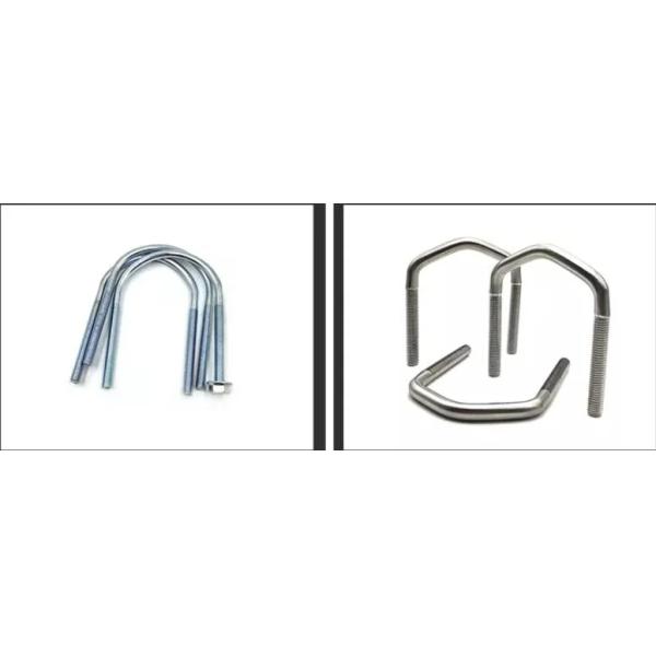 OEM CNC Hardware Parts U-bolt Hardware Processed by Stamping and Powder Coating