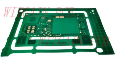 Thickness 0.13MM FR4 PCB / Fr4 Double Sided Pcb Circuit Board Green Solder Mask