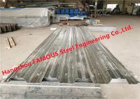 Feuille composée en acier ondulée galvanisée de Decking de plancher pour la construction