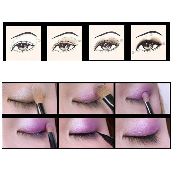 Тени для век холеной полной палитры теней для век спектра Мулти покрашенные с меткой частного назначения