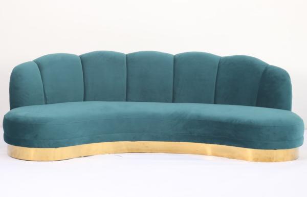 215x80x88cm European Modern Tufted Sofa For Living Room Furniture