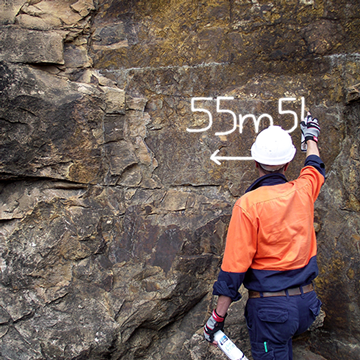 AEROPAK Underground Mine Marking Aerosol Spray Paint Quick Drying All Animals Long Lasting Non-flammable Non-clogging