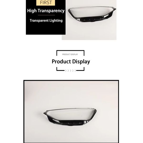 Demillon Led Headlight Glass Lens Headlight Lampshade for Audi A4 2020-2022