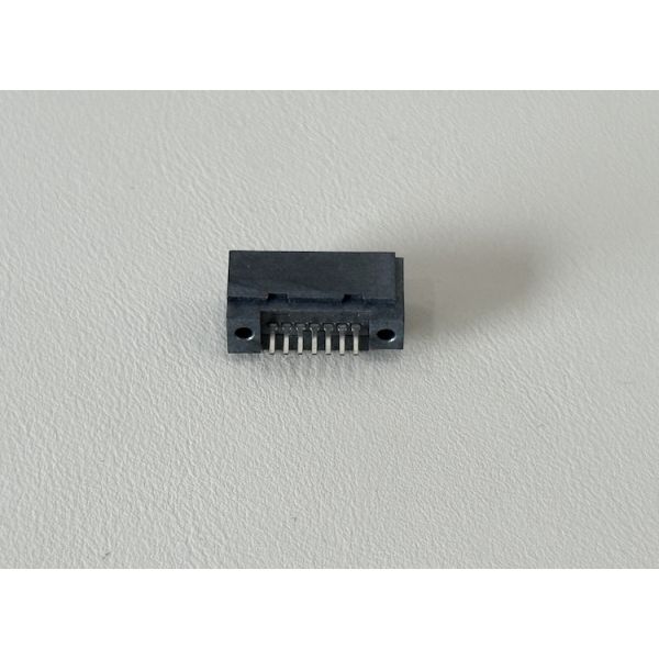 13 Pin SATA board mount connector, 1.27mm pitch vertical SMT PCB connector for high speed data transmission, HDD / SSD storage, industrial electronic server customization