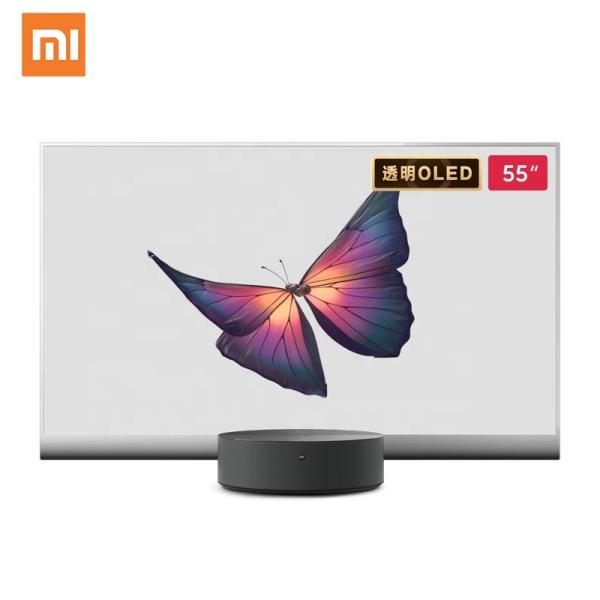 Original Xiaomi Transparent TV 55 inch OLED 5.7mm ultra-thin screen Smart TV television Suspended image 55 Inch 4k smart