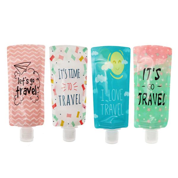Customizable Spout Pouch Packaging for Cosmetics Lotion Shampoo Liquid