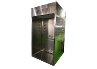 Chambre laminaire de distribution enduite d'époxyde de flux d'air de cabine/classe 100 d'acier doux