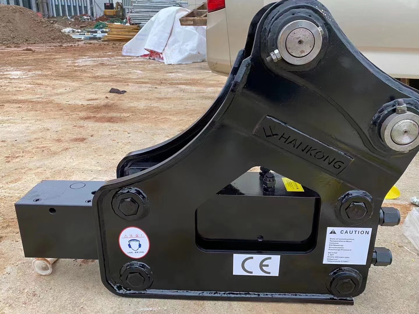 Product Model Hammer Global Mini Excavator Bucket 68 Breaker Triangle Style for Excavators
