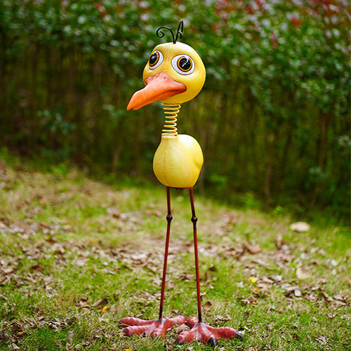 Сад двора металла ODM орнаментирует птицу металла искусства дизайна Handmade