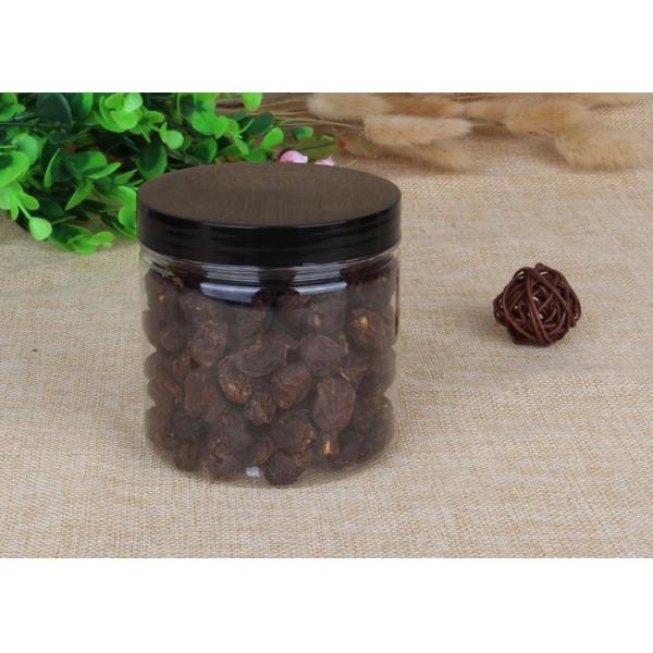 Cilindro plástico do espaço livre redondo duro feito sob encomenda do ANIMAL DE ESTIMAÇÃO para o empacotamento de alimento seco