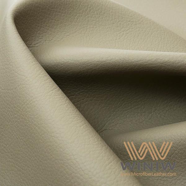 Fashion PU Synthetic Leather Fabric Microfiber Embossed For Automotive Interior