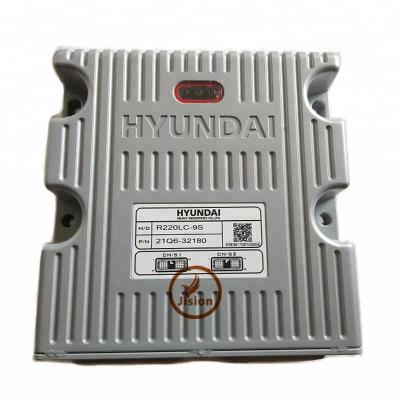 Controlador 21Q6-32180 21Q6-32181 do processador central da máquina escavadora do OEM R220LC-9S