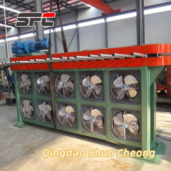 PLC Controlled Hanging Rod Type Batch Off Cooler with Adjustable Configuration and Temperature Control