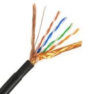 24 câbles de réseau d'A.W.G. CAT6