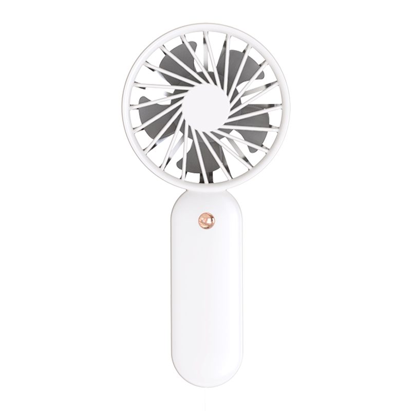 Plastic Body Portable USB Mini Air Conditioner Fan 3 Wind Speeds For Baby Use