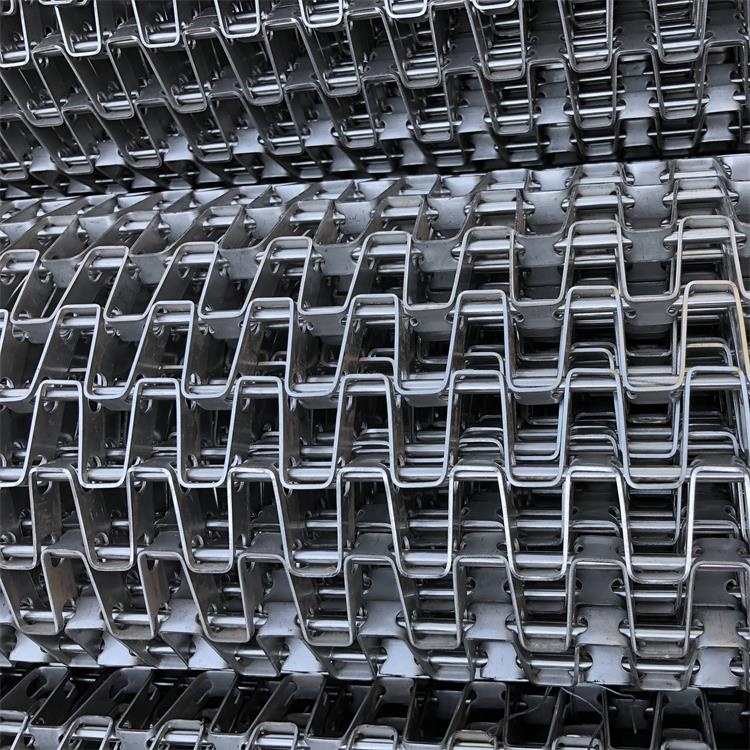 Wire Mesh Conveyor Belt chain driven metal mesh belt with conventional weave offering unobstructed openings for product transfer
