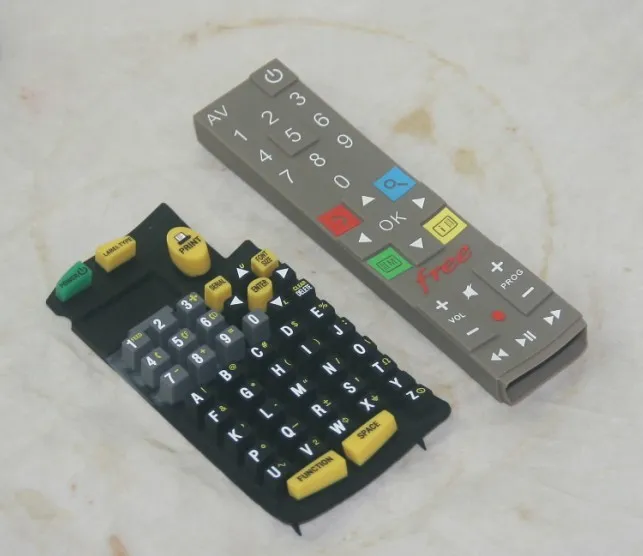 High Reliability Silicone Rubber Button Keypad