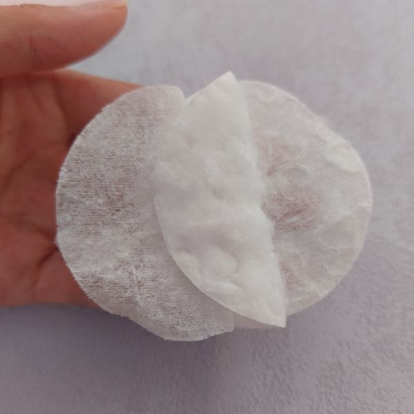 OEM Natural Remover Make up Cotton Face Pads 180g Cosmetic Round Cotton Facial Pad
