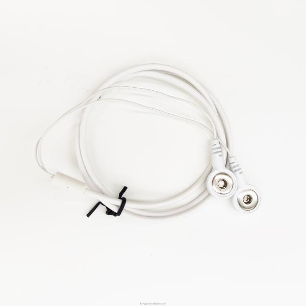 4.0мм Электродные срывы ЭКГ кабели для медицинского оборудования 2 Свинцовый