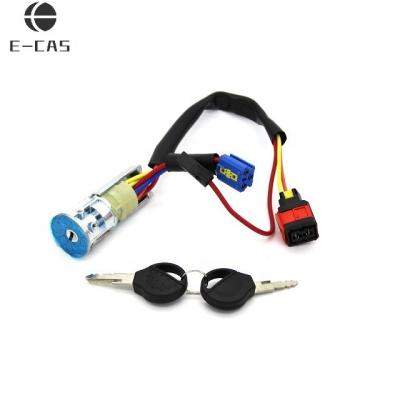 Silvery Color Auto Parts Ignition Switch , Peugeot Ignition Switch OEM