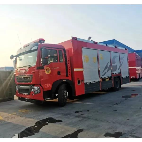 Custom HOWO Mobile Water Purification System for Global Use