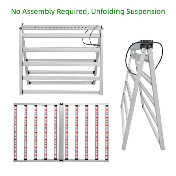 1200W 2 Channel Dimmable LED Grow Lights For Large Indoor Growing Spaces LED Grow Light Strips