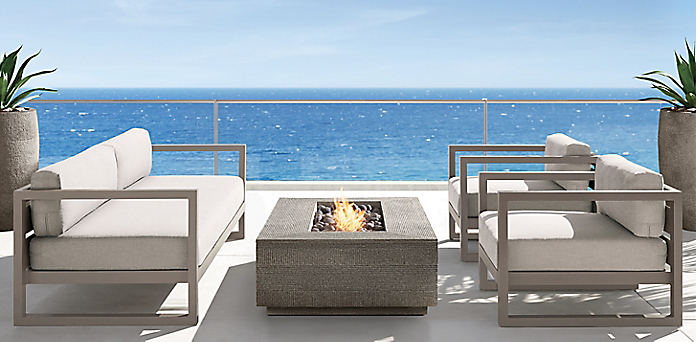 Patio Furntiure 4 Seats Aluminum Outdoor Sofa. Cat SN-2643