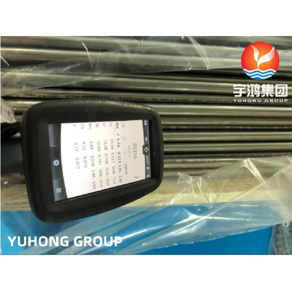 Astm A269 Asme Sa269 Tp316l Bright Annealed Tube Cold Rolled