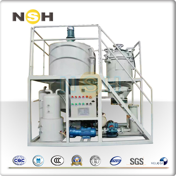 192 KW Waste Oil Regeneration Plant GER Series 10000L / H Precision Filtration