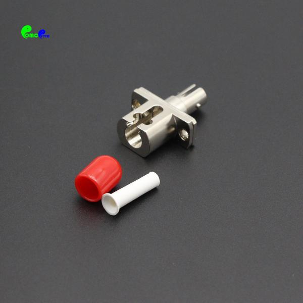 ST LC Hybrid Simplex Single Mode Fiber Optic Coupler Female To Female