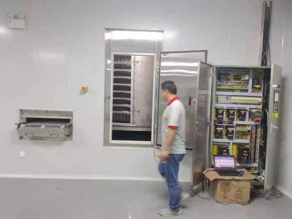 304 congeladores espirais industriais de aço inoxidável 140kw 1000kg/H da grande caixa