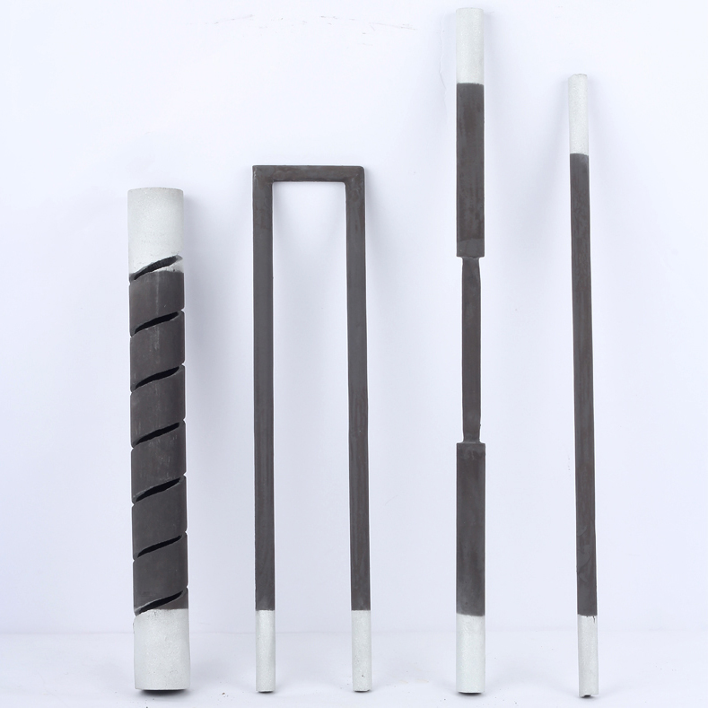1500C Max Service Temp High Purity SiC Material Customized Size SIC Heating Element Silicon Carbide Heater