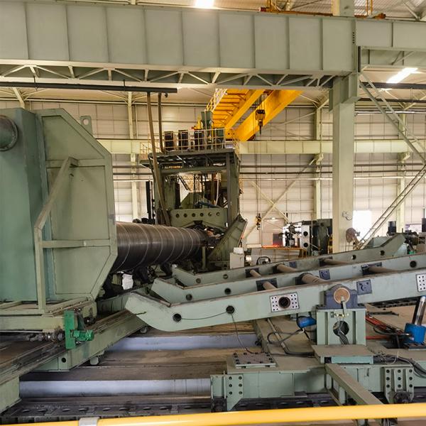Galvanized Stainless Steel Pipe Spiral Processing for Custom Colour Construction