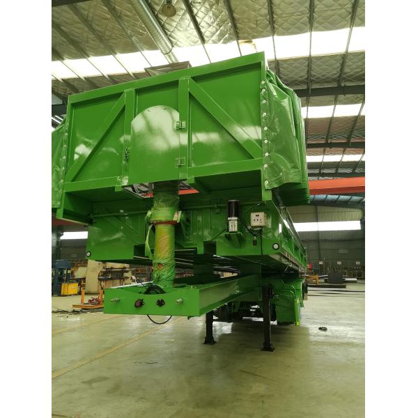 50 тонн 3-осевых саморазрядных перегонных прицепов с гидравлическим цилиндром и HAVY