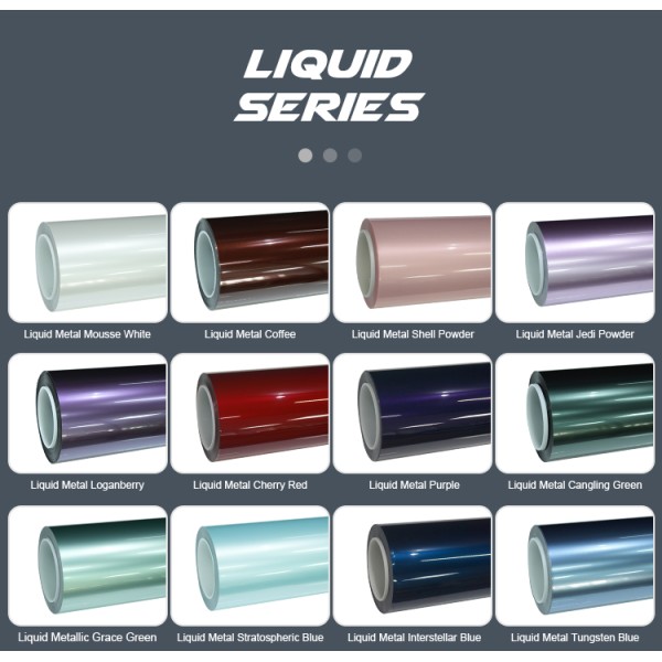 Multi Color TPU Color PPF Self Repairing 15M Front Bumper Paint Protection Film