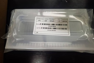 вафля DSP SSP 0.5mm Al2O3 одиночное Кристл субстрата сапфира 3Inch