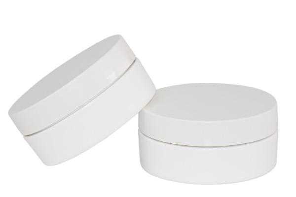 Frascos de creme cosméticos materiais biodegradáveis redondos 60g da UGP para cuidados com a pele