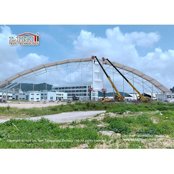 UV Resistant Outdoor Exhibition Tents / Polygon Roof Festival Marquee Tent, big clear span polygon tent for exhibition