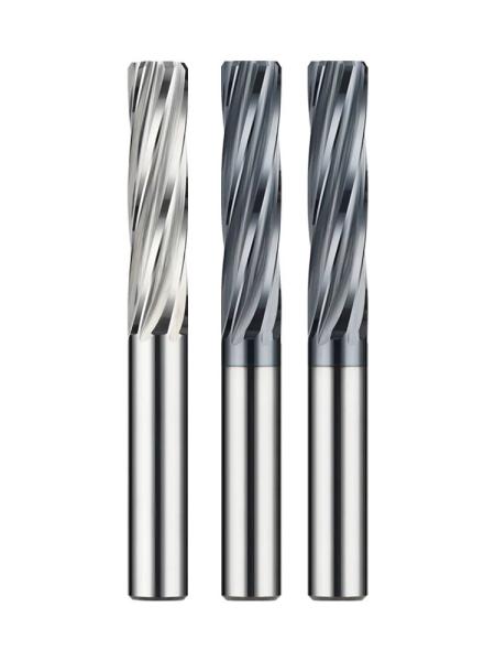 High Precision H7 Hard Metal Carbide Machine Reamers Tool Length 50-150mm for Copper and Mor