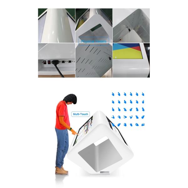 Quiosque da verificação de informações Digital do quiosque do serviço do auto do toque do aeroporto Wayfinding