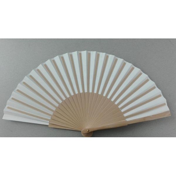 Напечатанный бумажный вентилятор руки с пластиковыми нервюрами или деревянными нервюрами, размером 23км, идеальные подарки дела