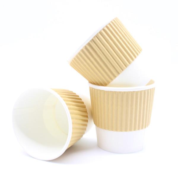 8oz Secure Lids Coffee Disposable Drinking Cups For On - The - Go Consumption