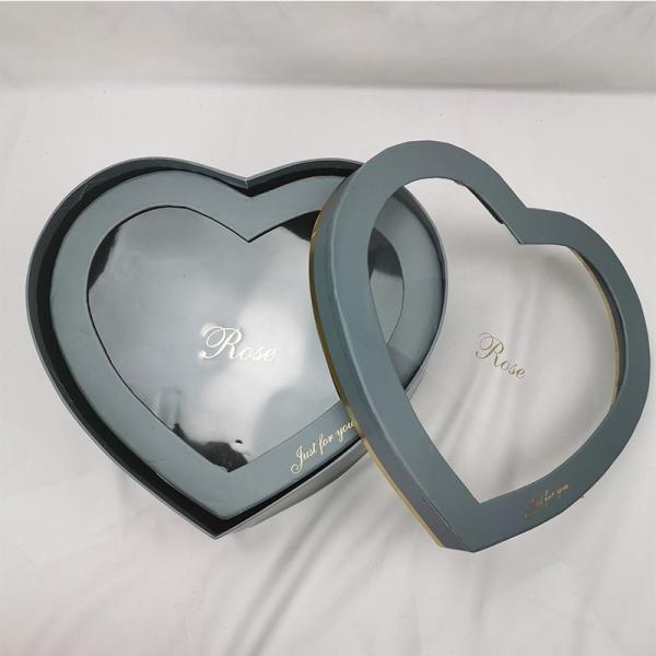 Wedding Cardboard Heart Shaped Gift Boxes With Lids For Chocolates Cookies Candies