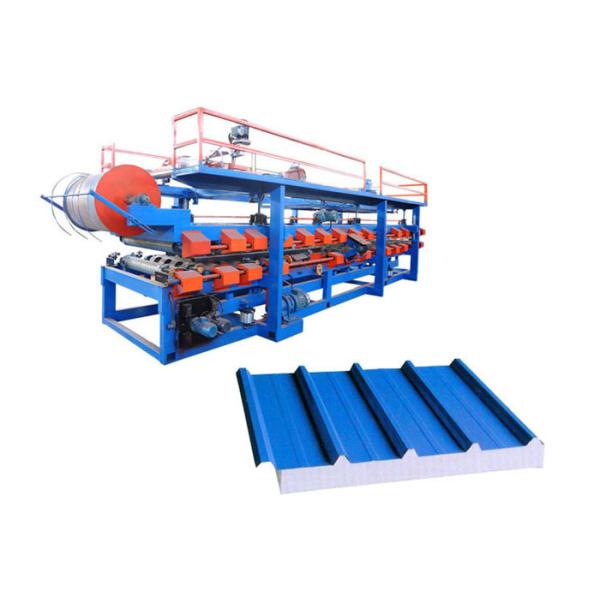 Машина панели сэндвича веса 16.3T Rockwool, производственная линия панели сэндвича EPS