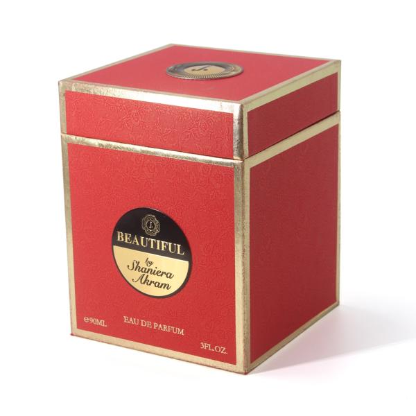Ladies Elegant Perfume Bottle Eco Friendly Gift Box Packaging Cardboard For Cufflink