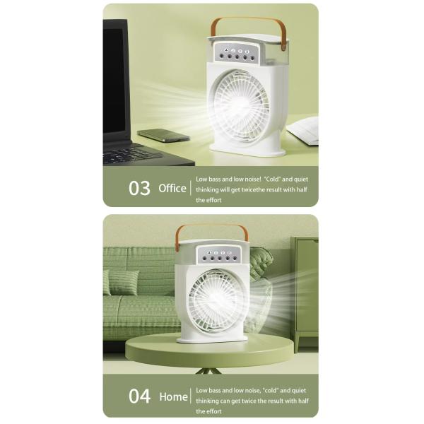 Mini Rechargeable Standing Ductless Industrial Outdoor Smart Cooler Room air Conditioner Humidifier Water Mist Fan