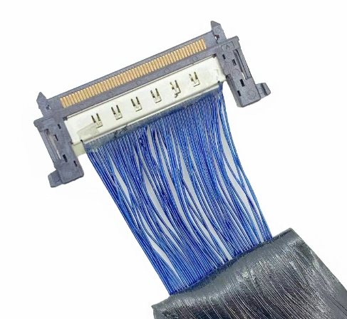 JAE 0.25mm Wire Cable Assembly 500mm 51 Pin LVDS Micro Coaxial